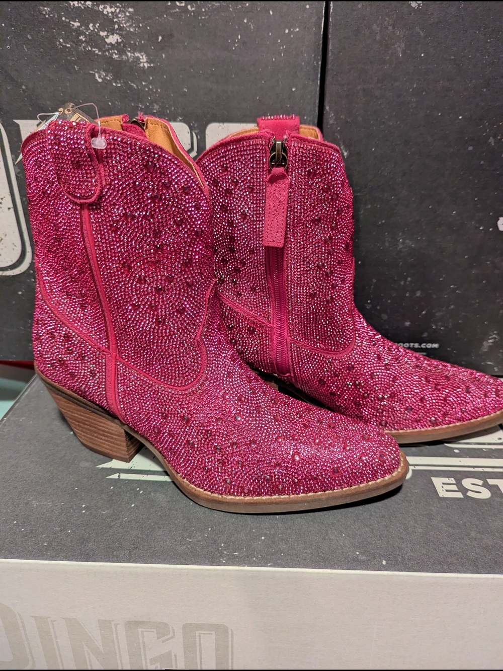 Dingo Rhinestone Cowgirl Boots